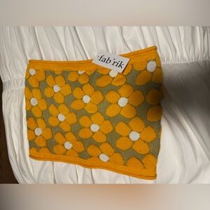 Fab’rik yellow tube top